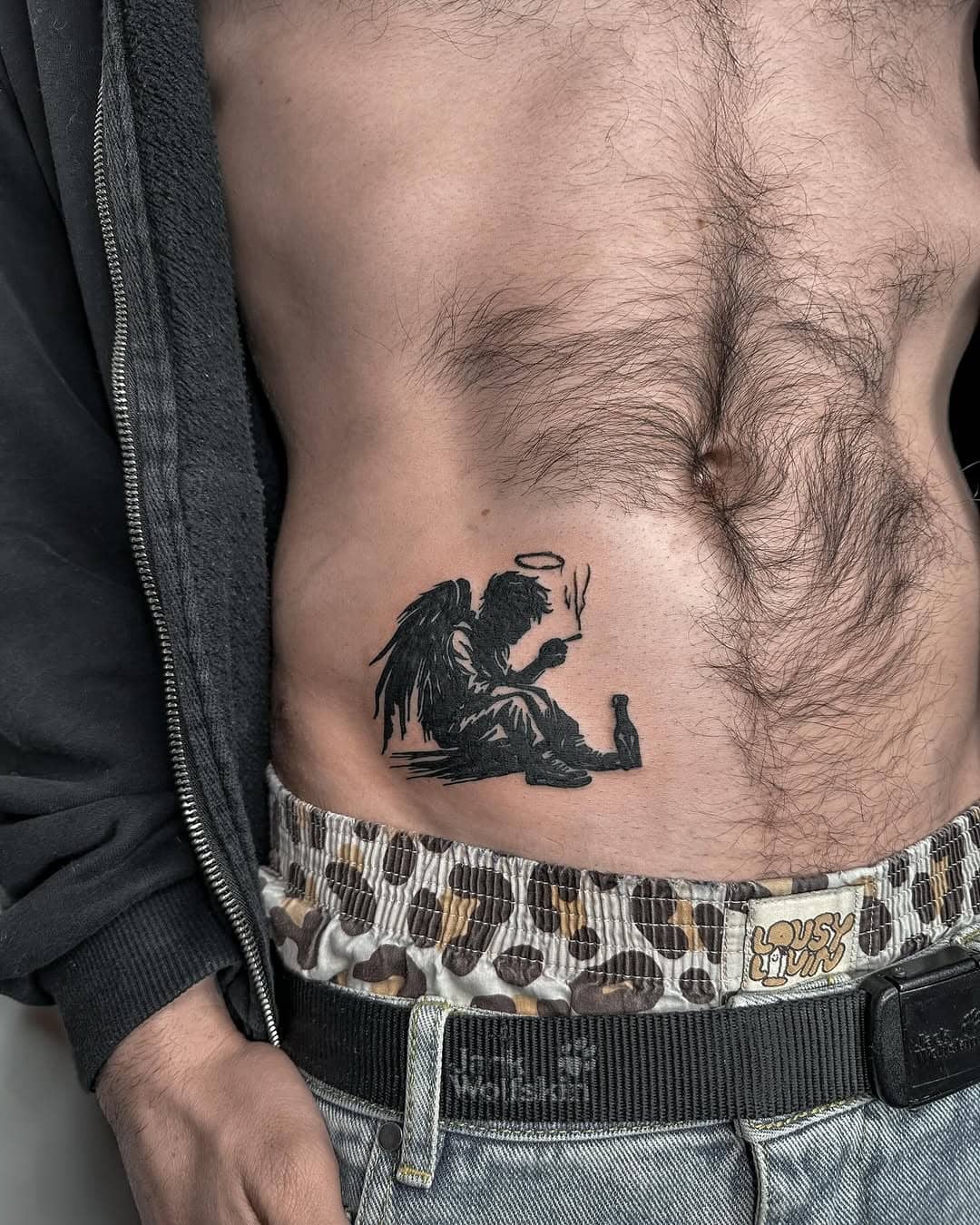 Blackwork — Depressed Angel